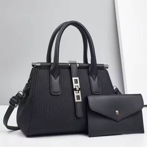 Elegant Handbag and Wallet Set