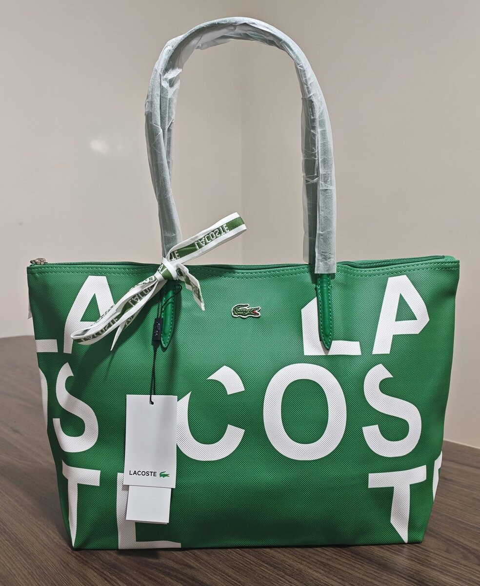 Sac cabas en toile Lacoste