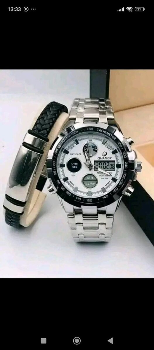 Montre Sport Chronographe Homme