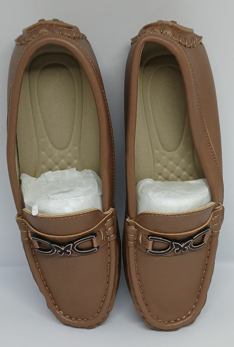 Mocassins en cuir élégant