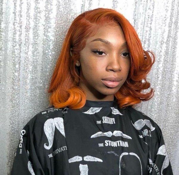 Perruque Bob Lisse Stylée