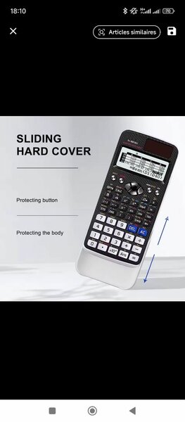 Calculatrice scientifique