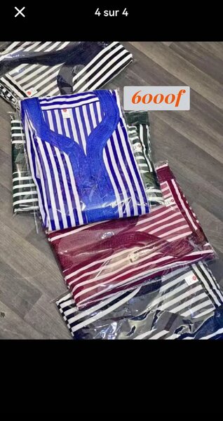 Boubous marocains modèle mixte