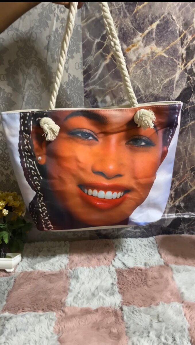 Sac cabas imprimé chic