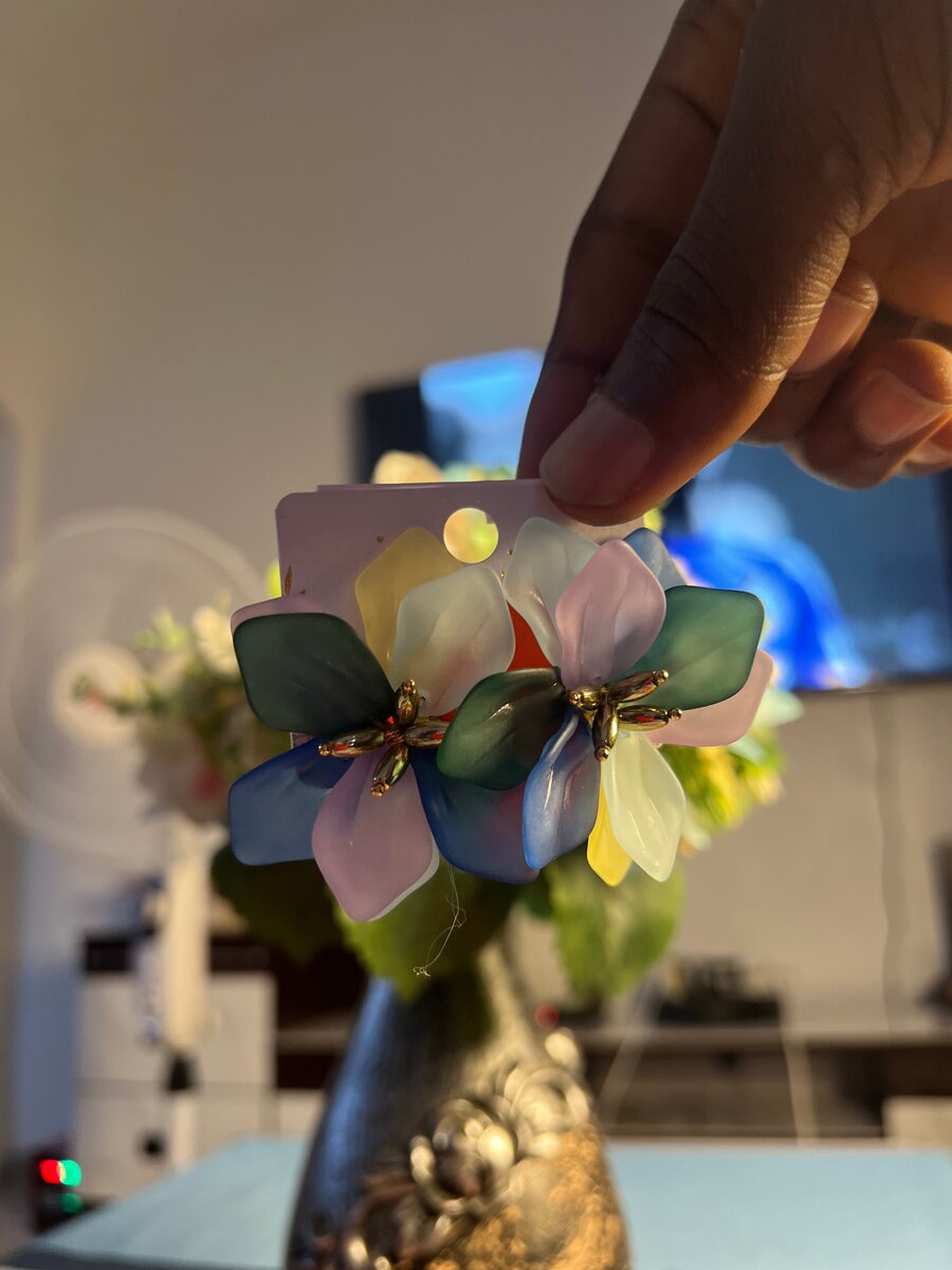 Boucles d'Oreilles Fleuries