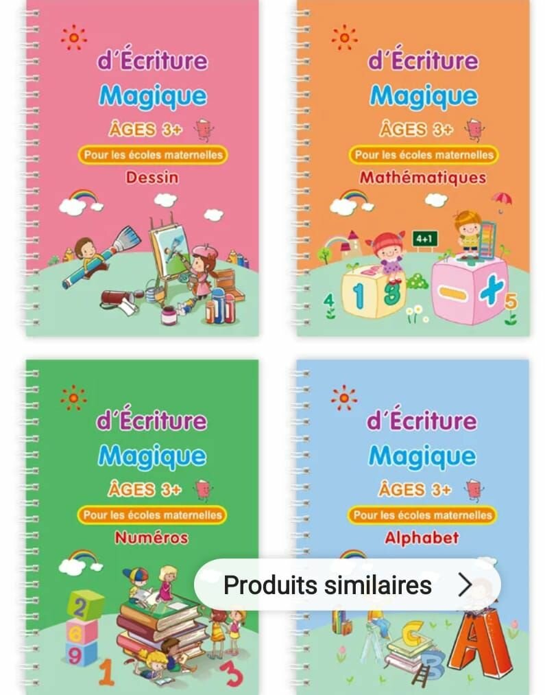 Cahier Magique Écriture 3+