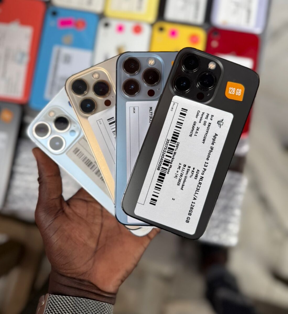 iPhone Variétés Multicolores