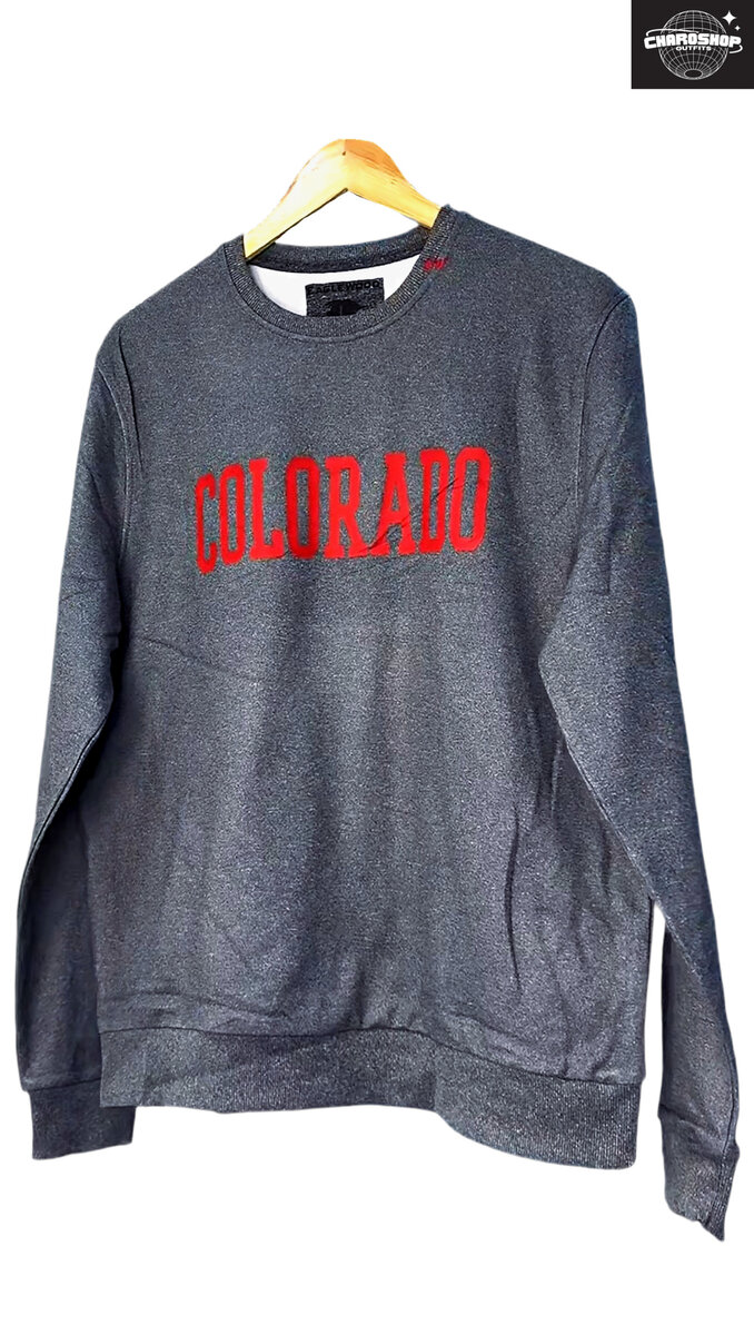 Sweat-shirt Colorado gris