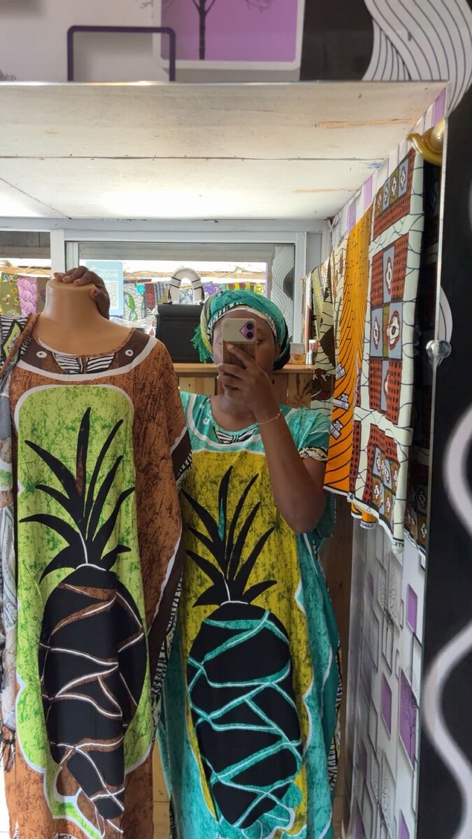 Robe Kaftan Colorée