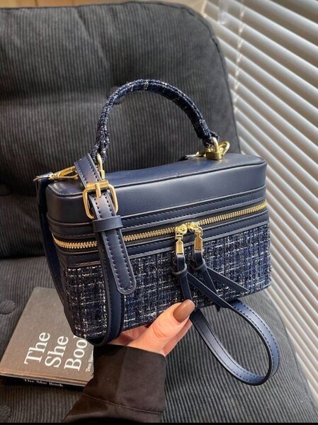 Sac à main chic en cuir avec bandoulière