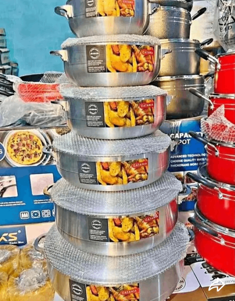 Batterie de cuisine en inox