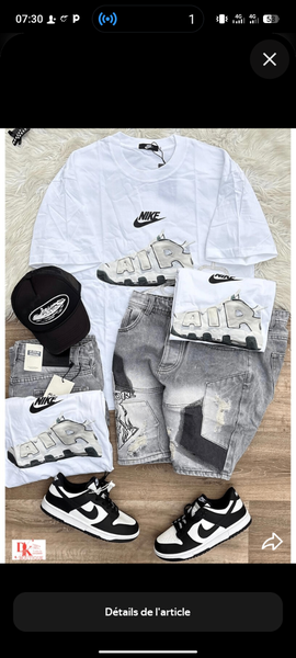 Ensemble streetwear Nike
