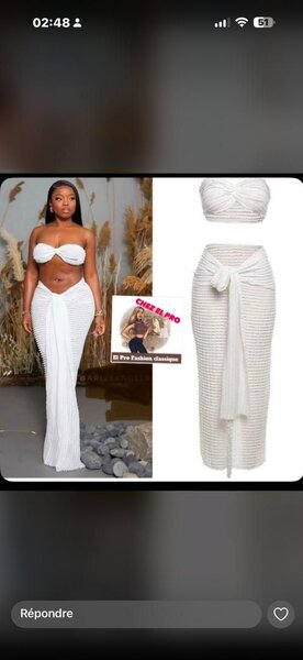 Ensemble Torsadé Élégant