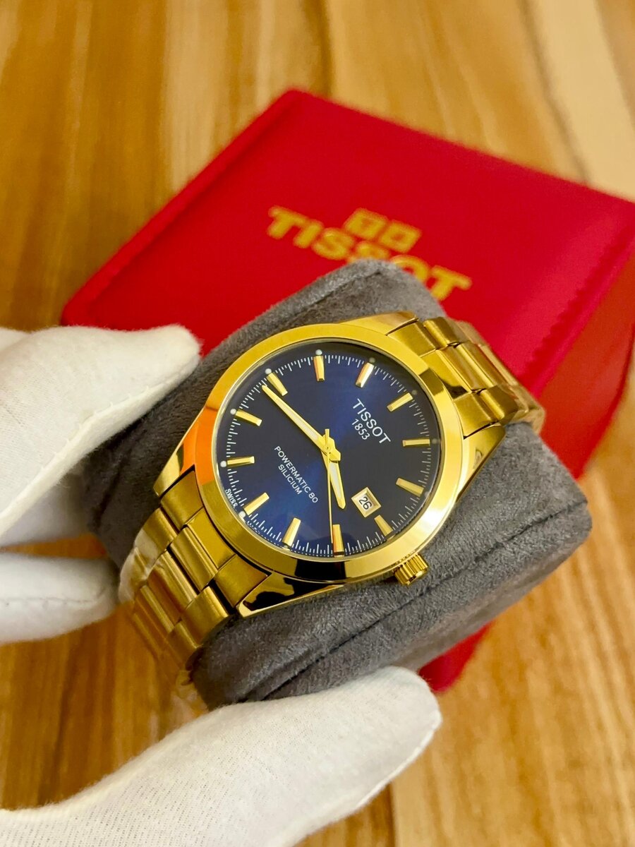 Montre Tissot Dorée Homme