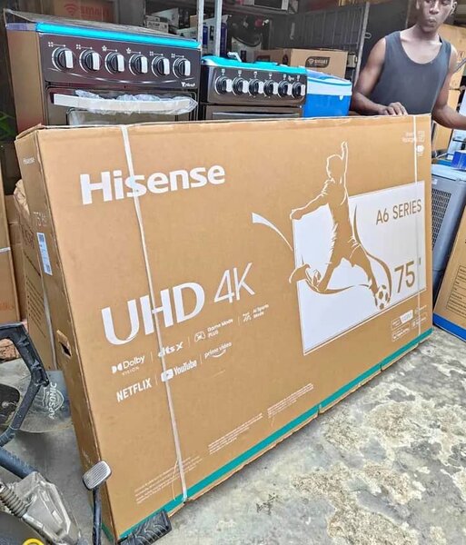 Hisense TV 75" UHD 4K
