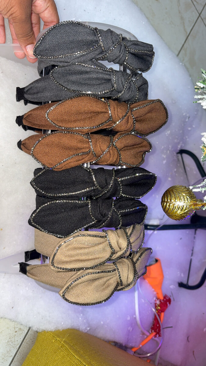 Serre-têtes élégants brillants