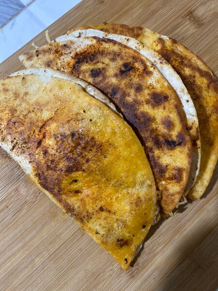 Tacos mexico au fromage fondu