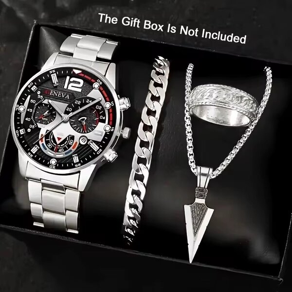 Montre Homme et Bracelet Set