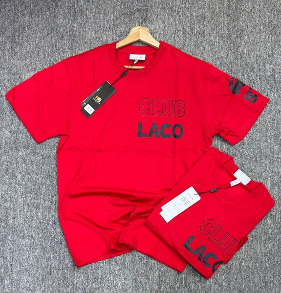 T-shirts rouges tendance homme