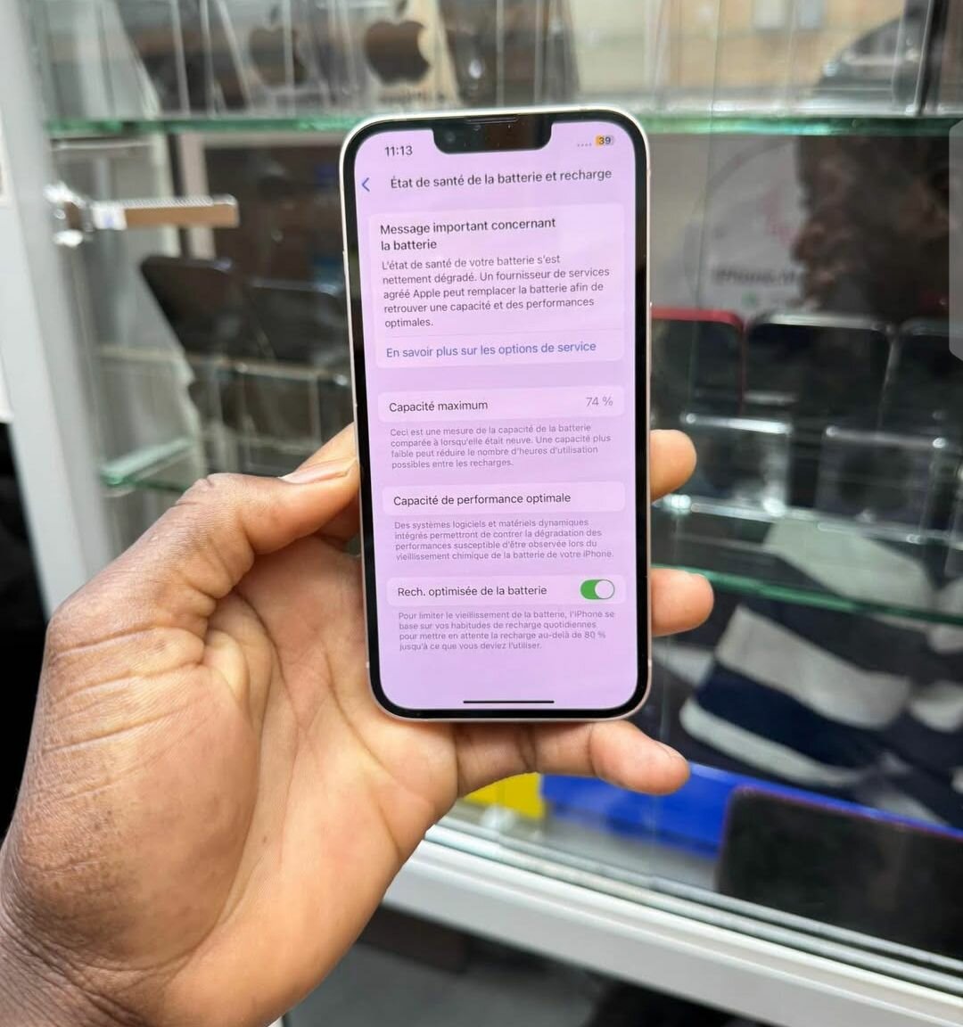 iPhone 13 128 Go Blanc