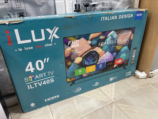Tv ilux 40 Smart avec wifi i