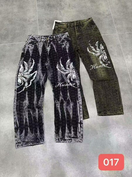 Jeans décontractés graffiti