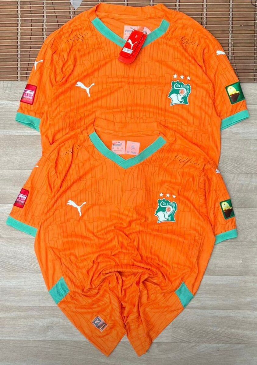 Maillots Côte d'Ivoire Puma