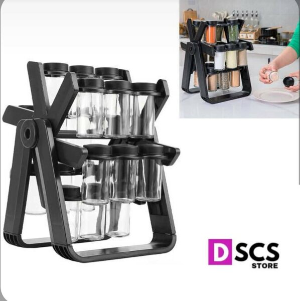 Rangement d ́épices rotatif