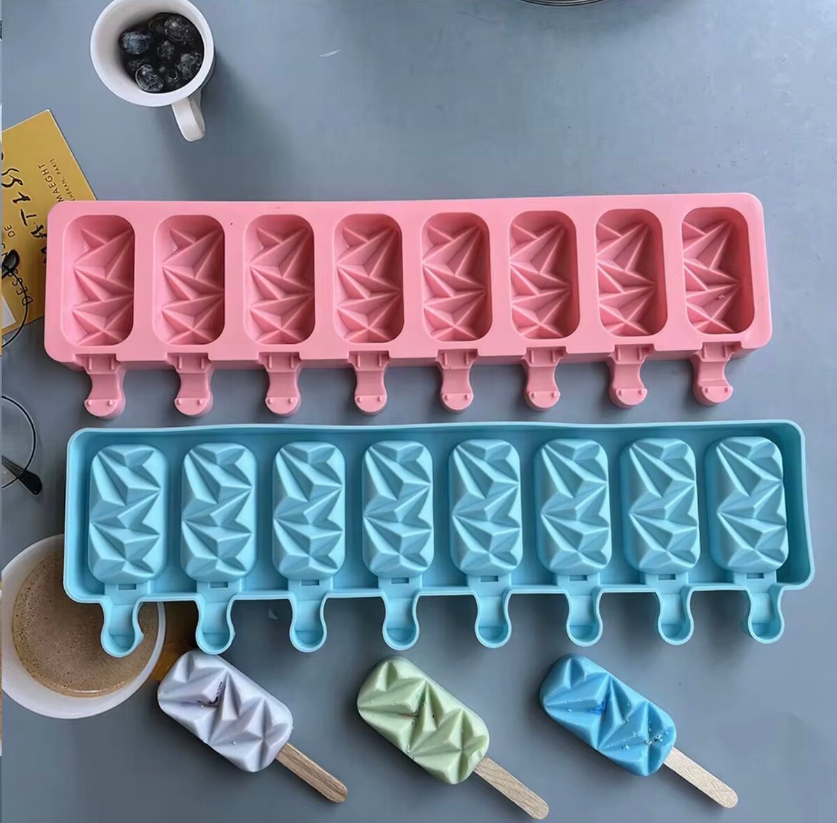 Moule à glace en silicone