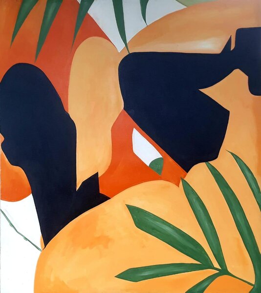 Peinture abstraite moderne