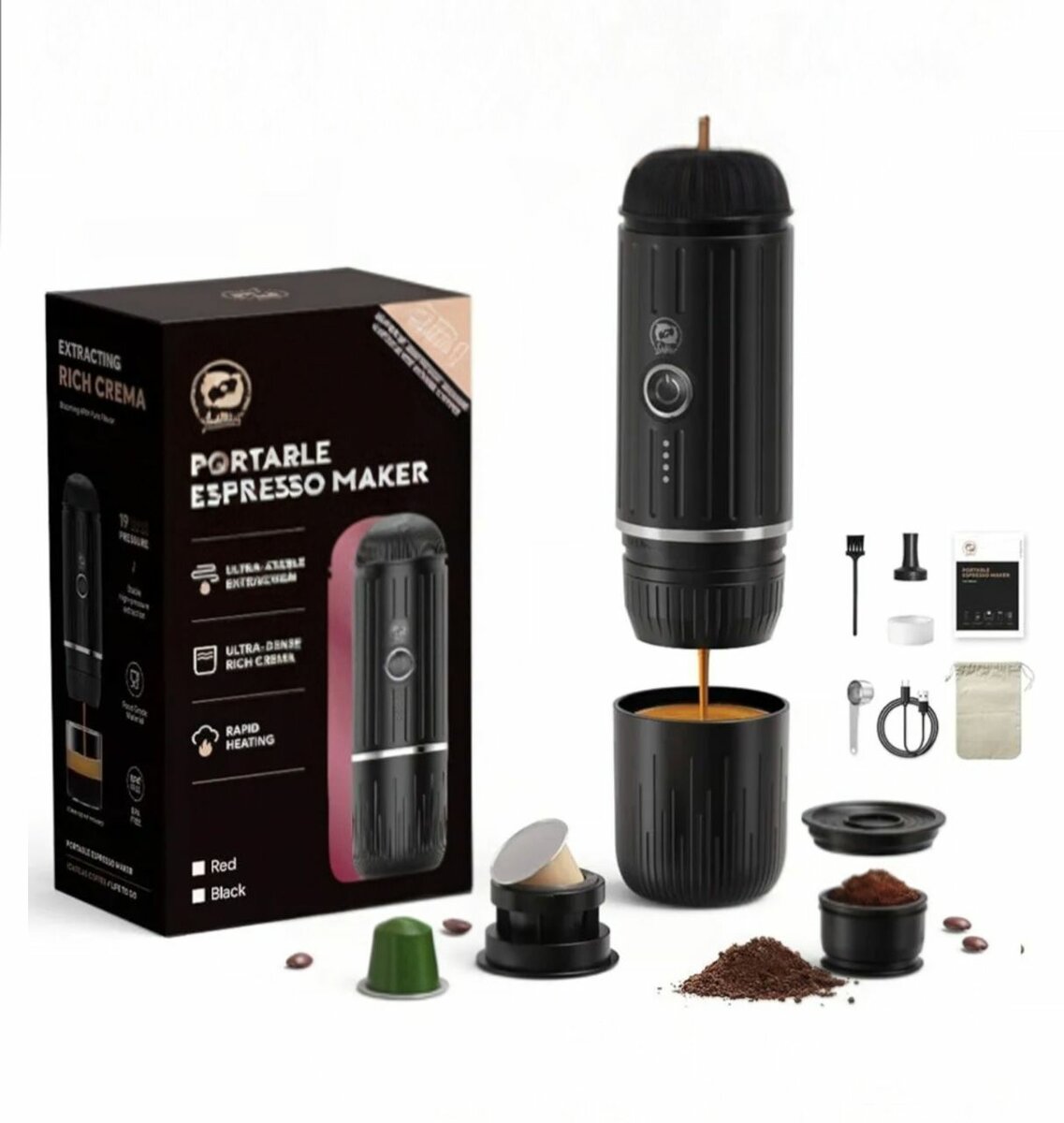Machine à Espresso Portable Électrique