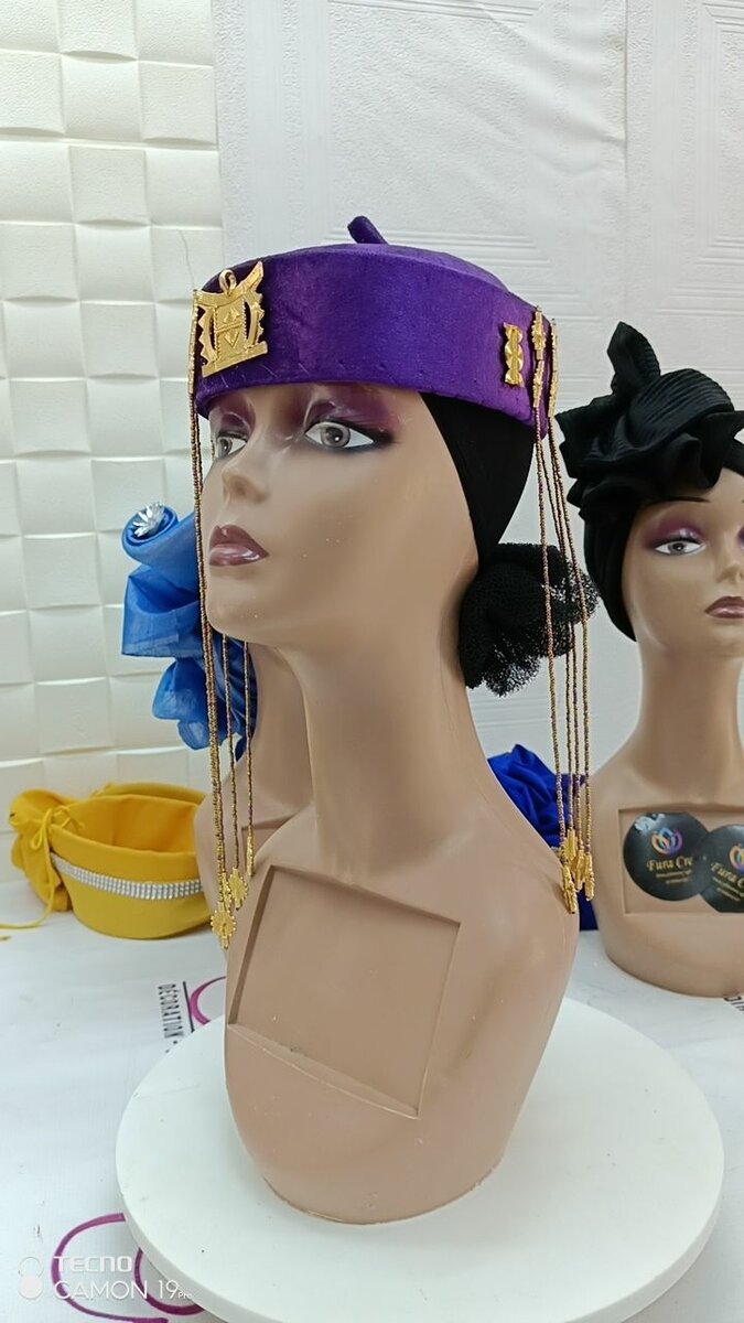 Chapeau ethnique AKAN