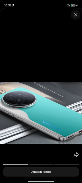 Smartphone moderne 5G rapide