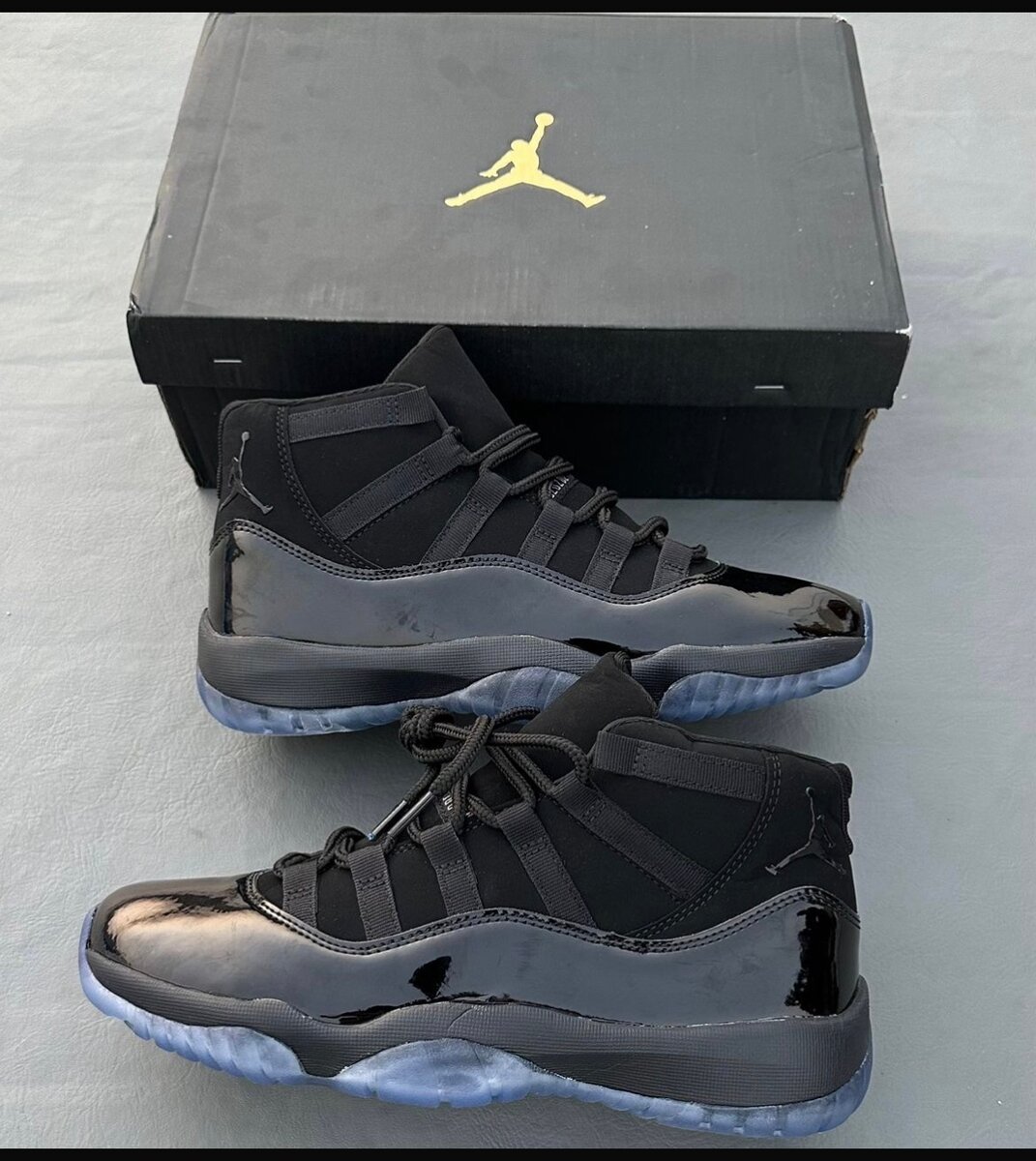 Baskets Air Noir Brillant