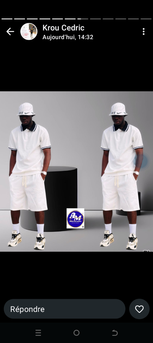 Tenue de Sport Décontractée Homme