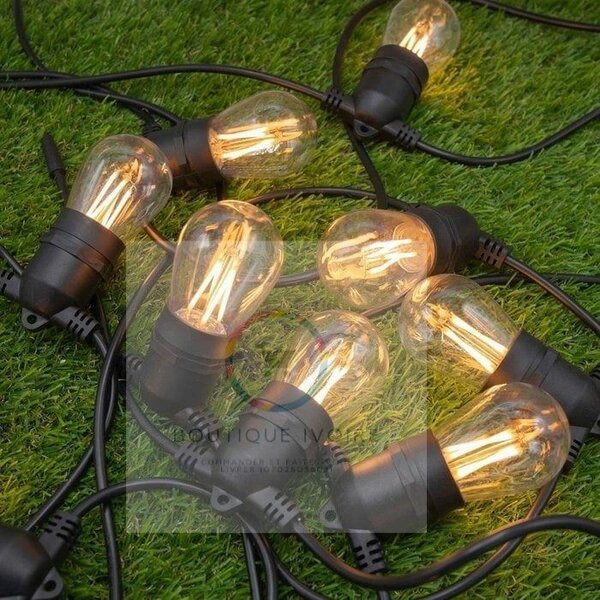 Guirlande LED multicolore 50m