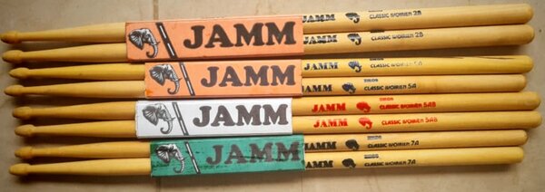 Baguettes de batterie JAMM Classic