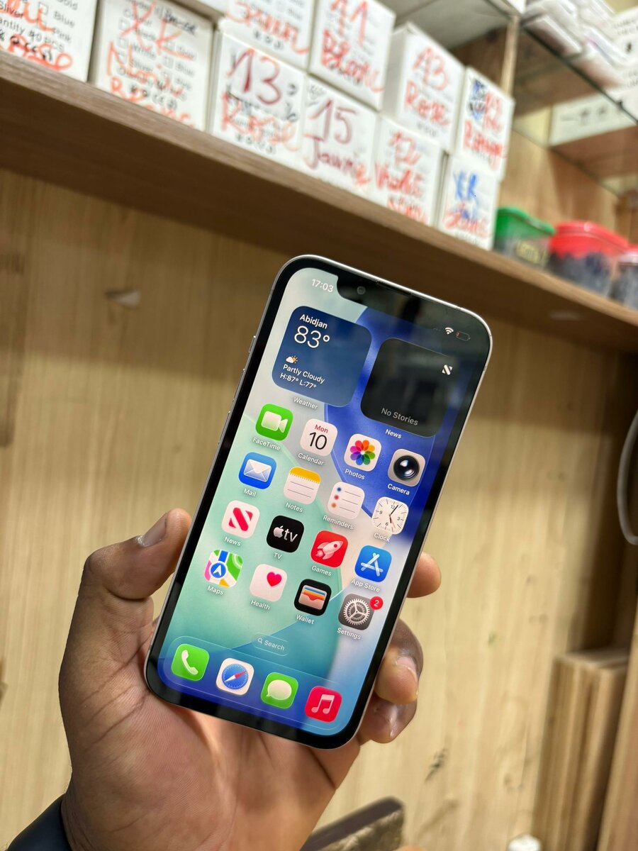 13 simple 128 Go message écran