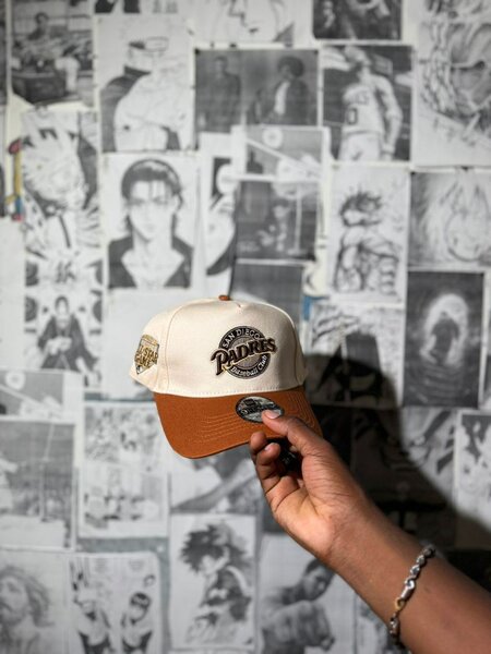 Casquette Padres Beige et Marron