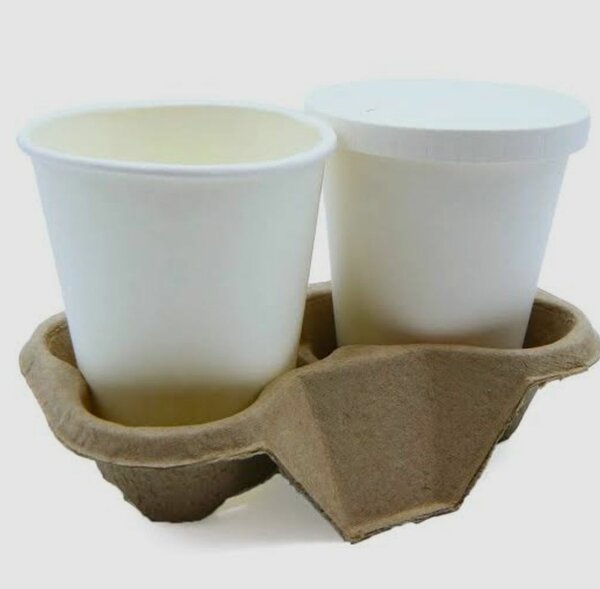 Porte-gobelets en papier kraft