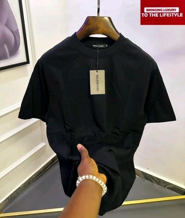 T-shirt unisexe blanc et noir