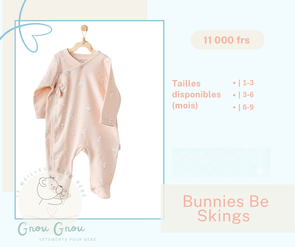 Pyjama bébé doux en coton