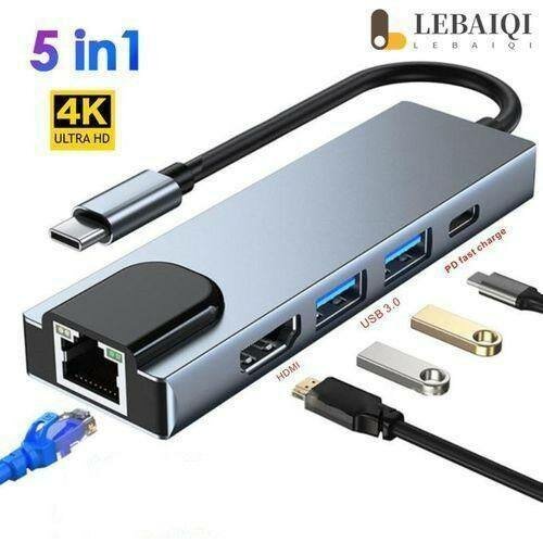 Adaptateur USB-C 5 en 1 LEBAIQI