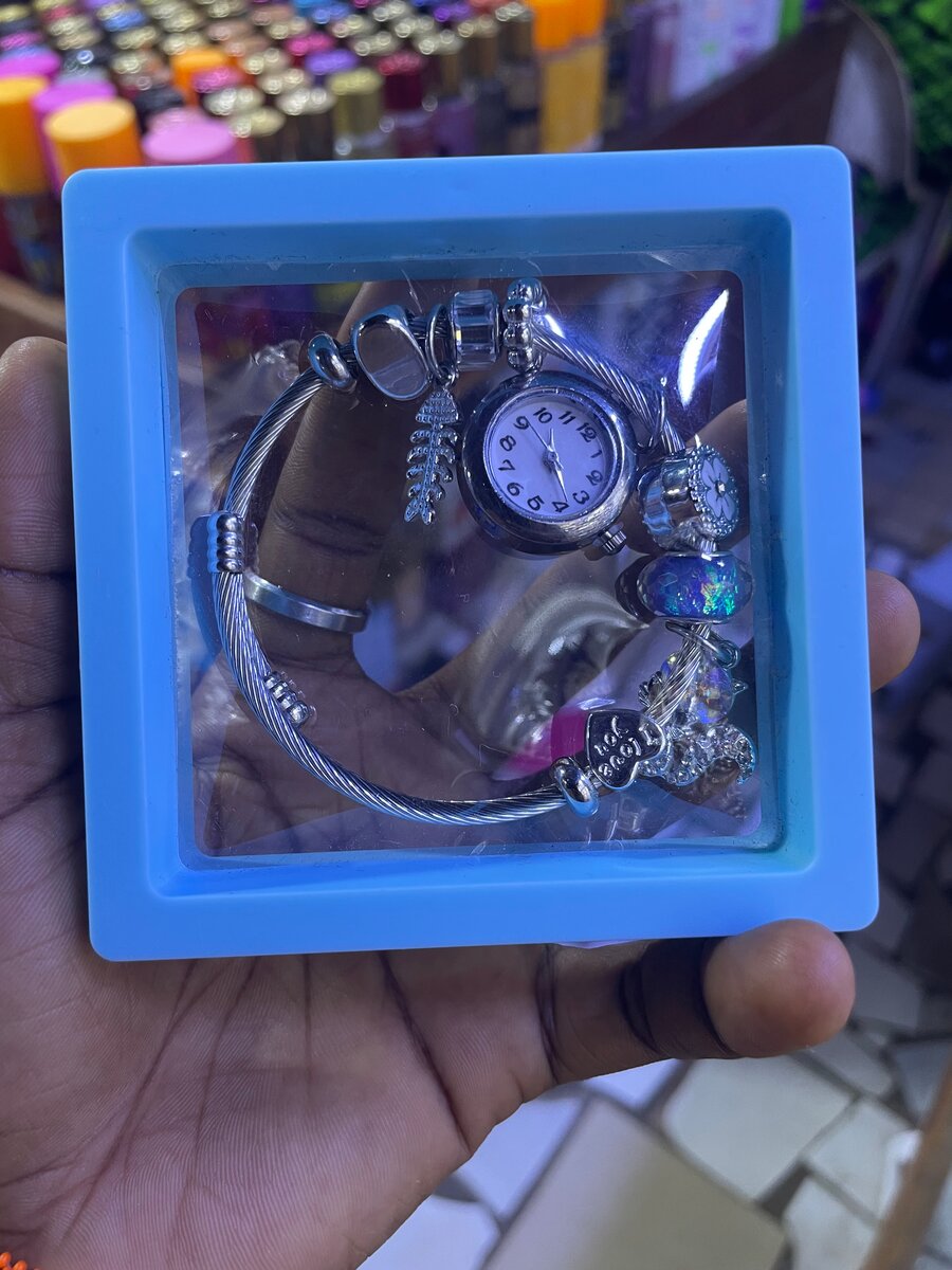 Elegant Charm Bracelet Set