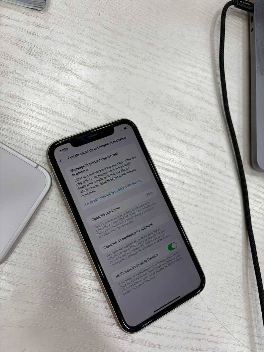 iPhone 11 128 Go Blanc