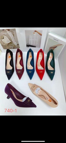 Escarpins élégants multicolores