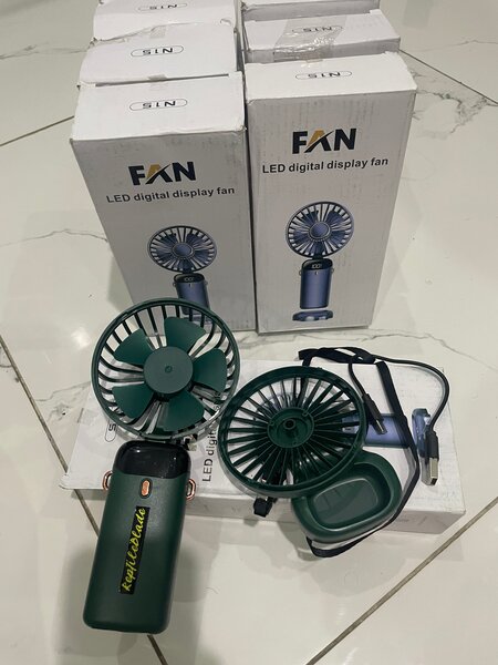 Ventilateur portable LED USB