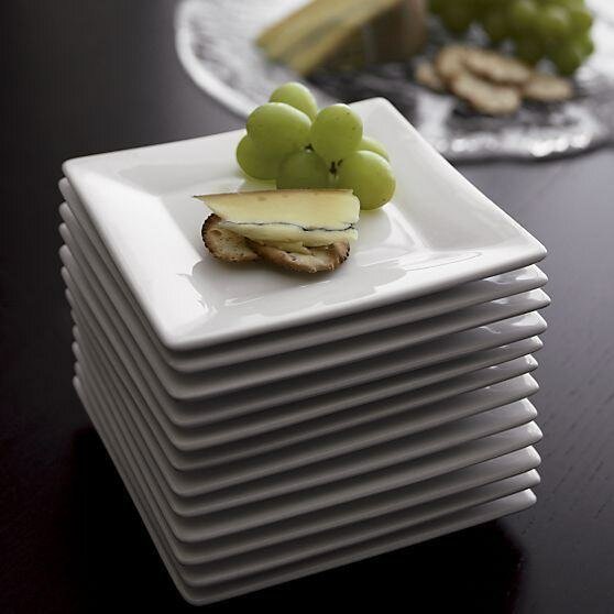 Grandees assiette en porcelain