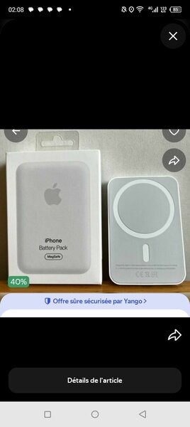 Batterie MagSafe iPhone