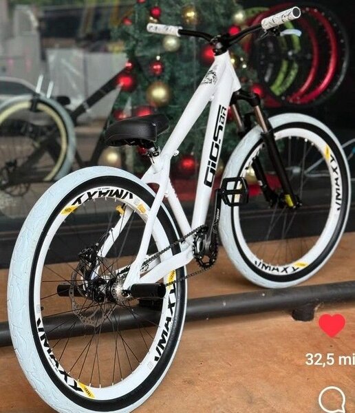 Vélo BMX Freestyle Blanc